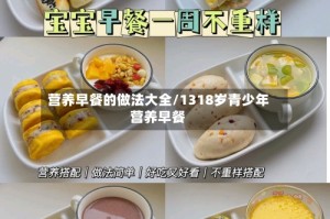 营养早餐的做法大全/1318岁青少年营养早餐