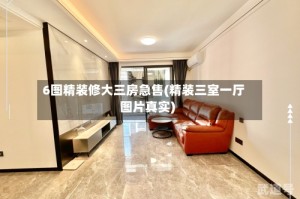 6图精装修大三房急售(精装三室一厅图片真实)