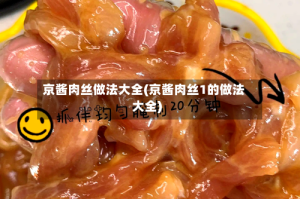 京酱肉丝做法大全(京酱肉丝1的做法大全)