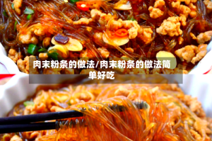 肉末粉条的做法/肉末粉条的做法简单好吃