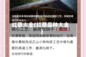 红茶大全(红茶品种大全)