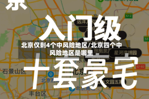 北京仅剩4个中风险地区/北京四个中风险地区是哪里