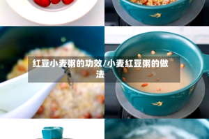 红豆小麦粥的功效/小麦红豆粥的做法