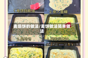 麦塌饼的做法/麦饼做法简单做法