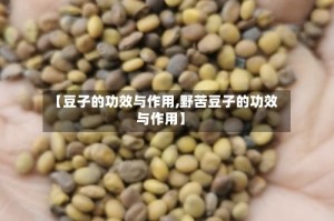 【豆子的功效与作用,野苦豆子的功效与作用】