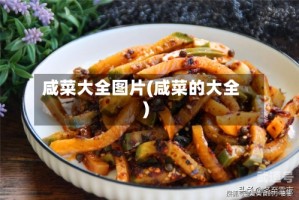 咸菜大全图片(咸菜的大全)