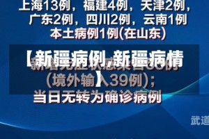 【新疆病例,新疆病情】
