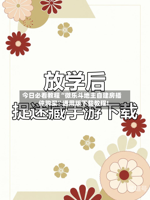 今日必看教程“微乐斗地主自建房插件购买”通用版下载教程!-第2张图片