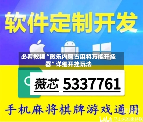 必看教程“微乐内蒙古麻将万能开挂器”详细开挂玩法-第3张图片